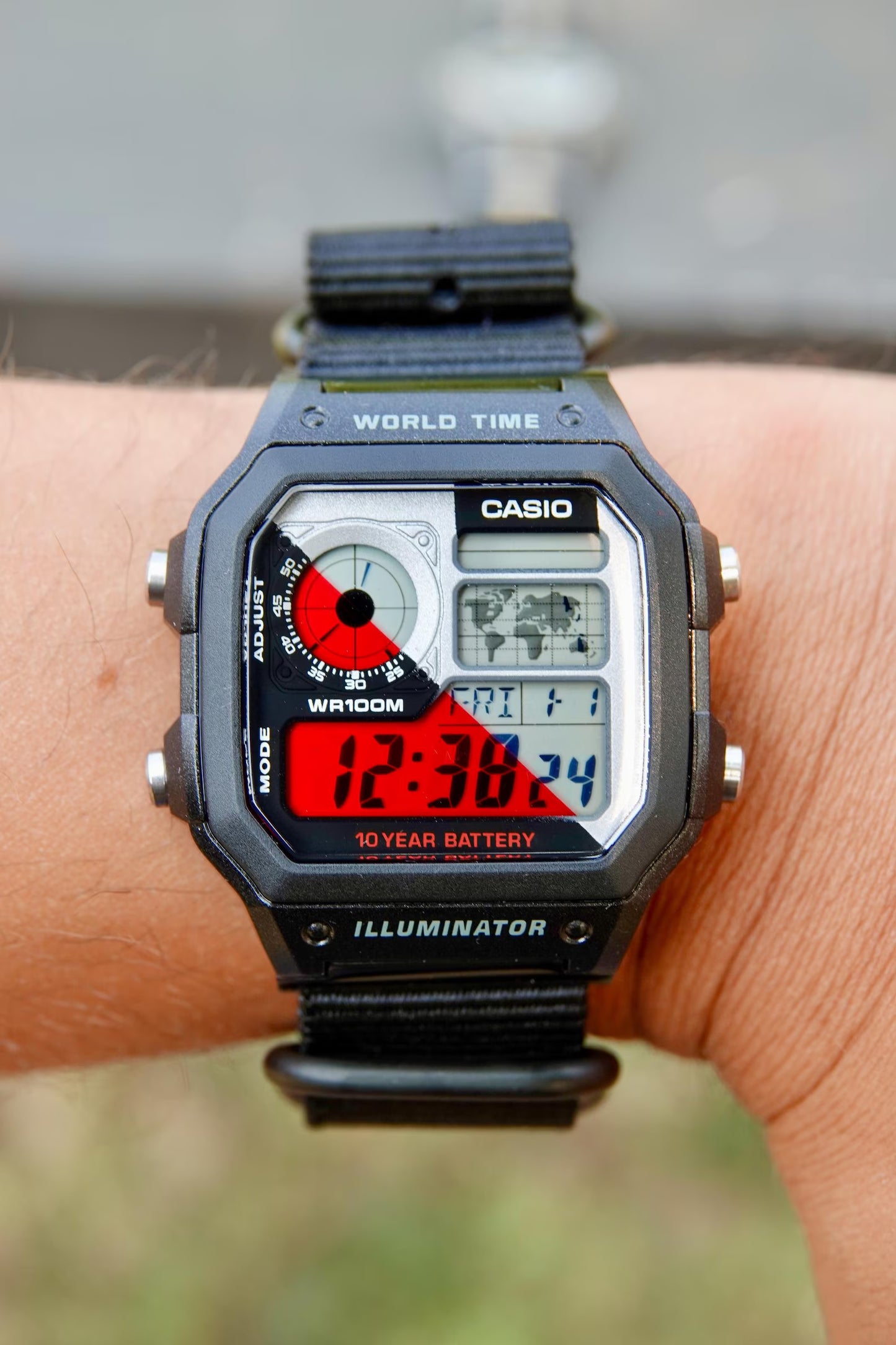 Street Voyager Royale AE-1200 - Modified Casio Watch