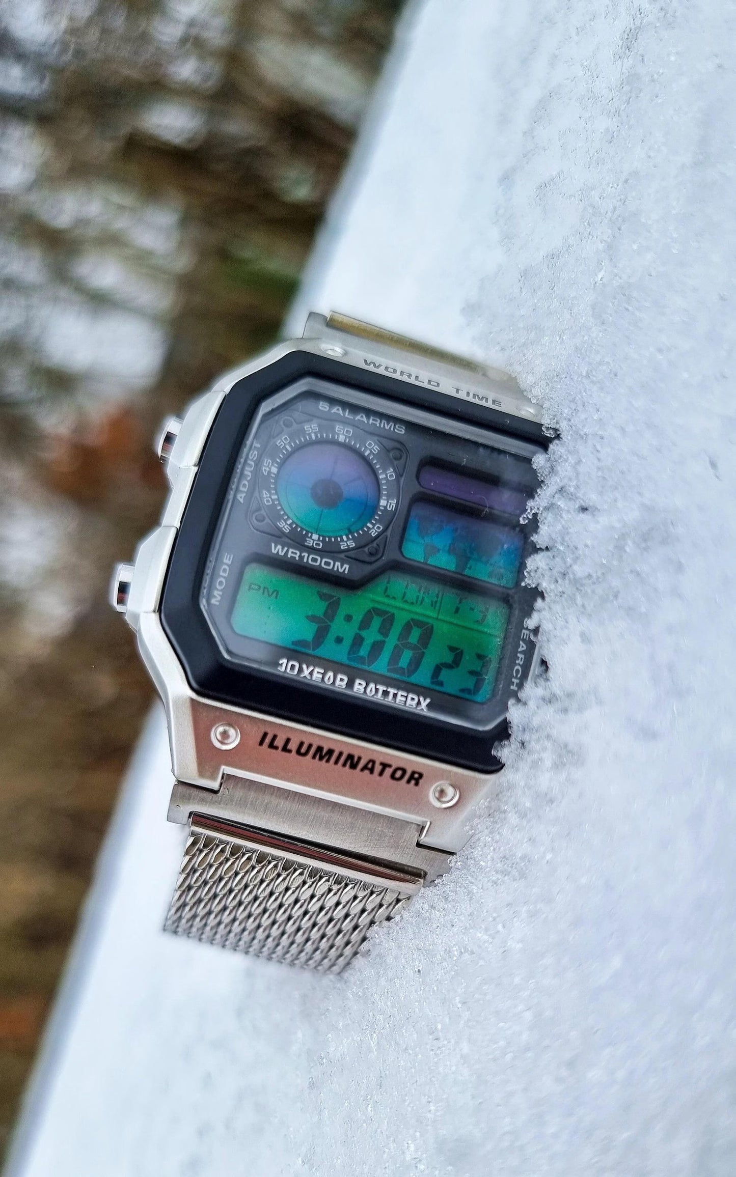 Metal King Mesh AE-1200 - Modified Casio Watch