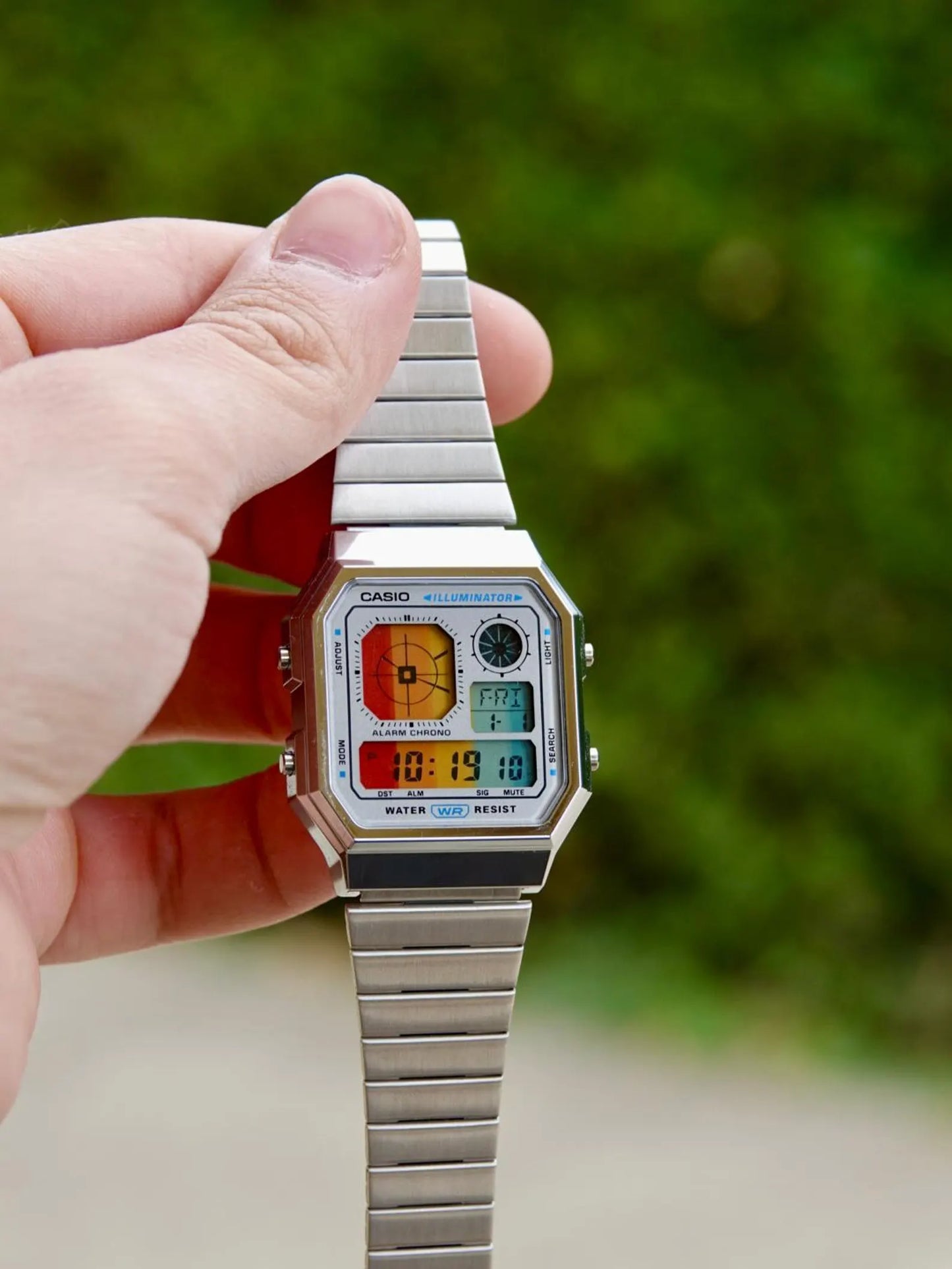 Chrome Spring A130 - Modified Casio Watch