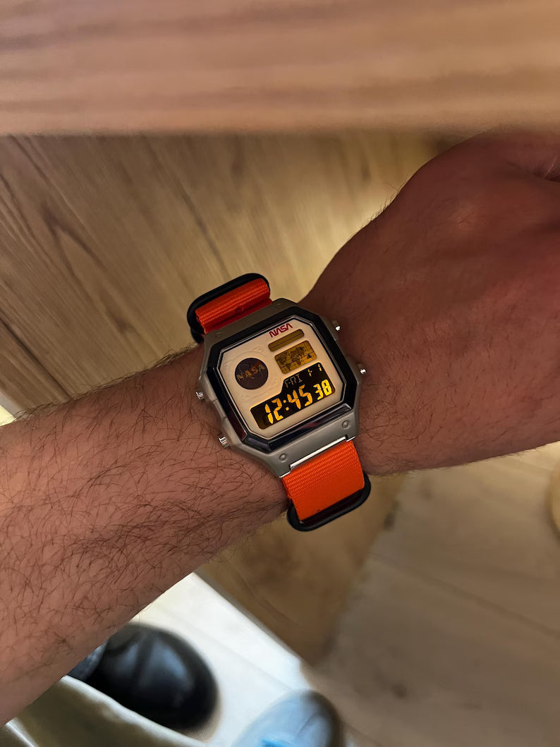 NASA Metal Royale AE-1200 - Modified Casio Watch