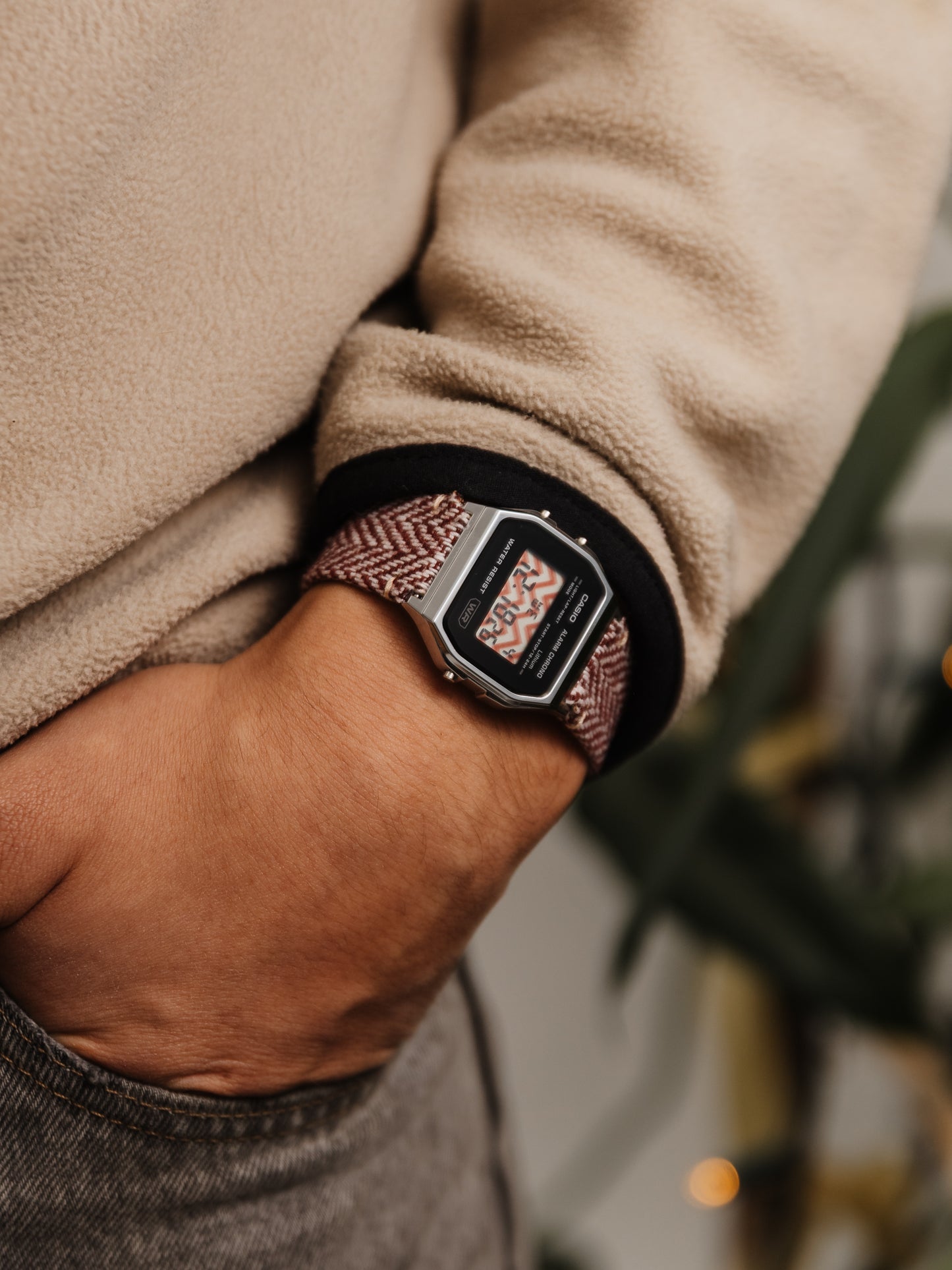 Herringbone A158 - Modified Casio Watch