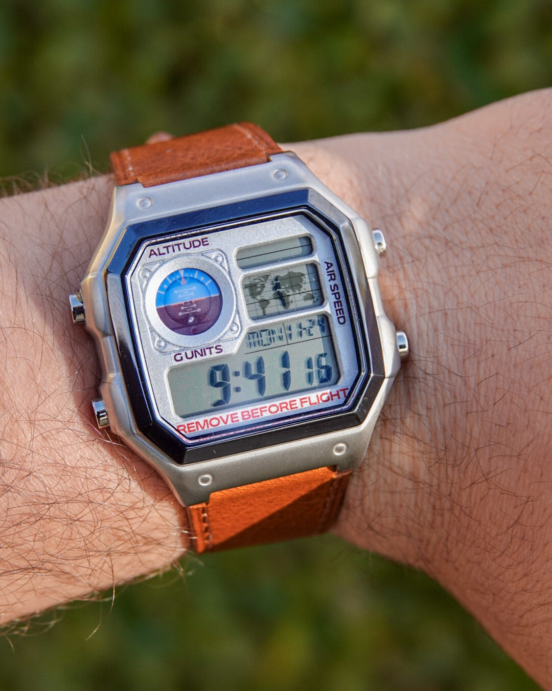 Cockpit Royale Metal AE-1200 - Modified Casio Watch