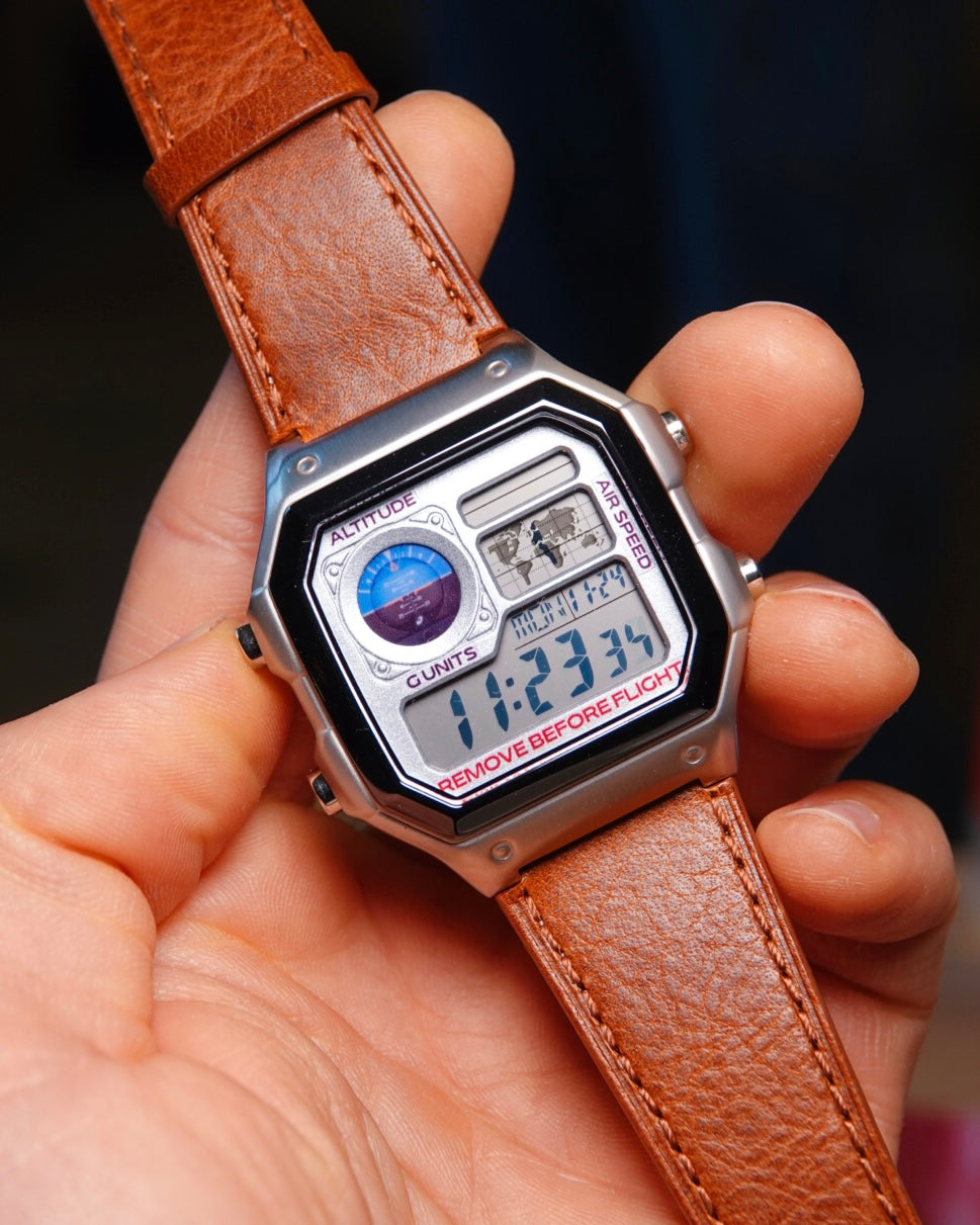 Cockpit Royale Metal AE-1200 - Modified Casio Watch