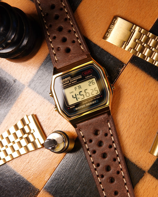 Racing Gold A159 - Modified Casio Watch