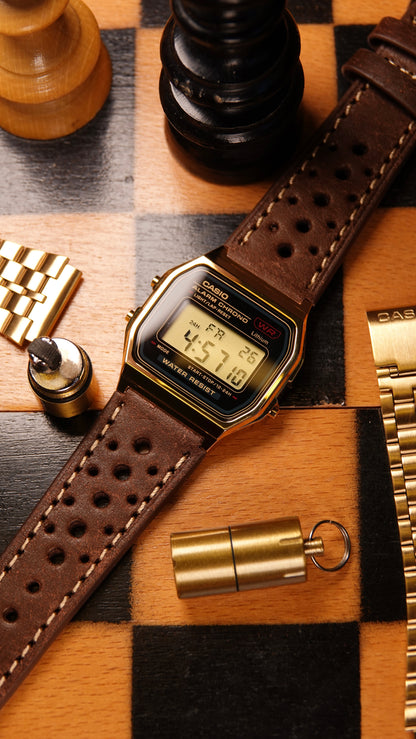 Racing Gold A159 - Modified Casio Watch