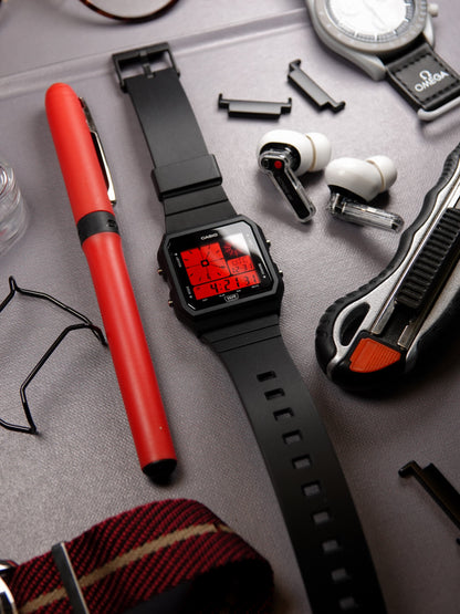 Shutter RED LF20 - Modified Casio Watch