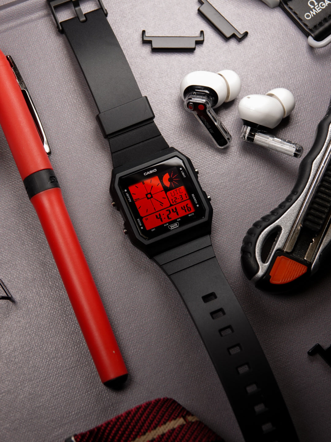 Shutter RED LF20 - Modified Casio Watch