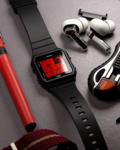 Shutter RED LF20 - Modified Casio Watch