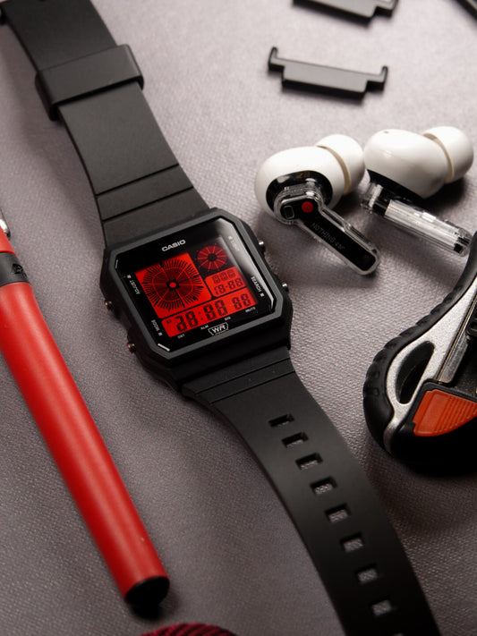 Shutter RED LF30 - Modifizierte Casio Uhr