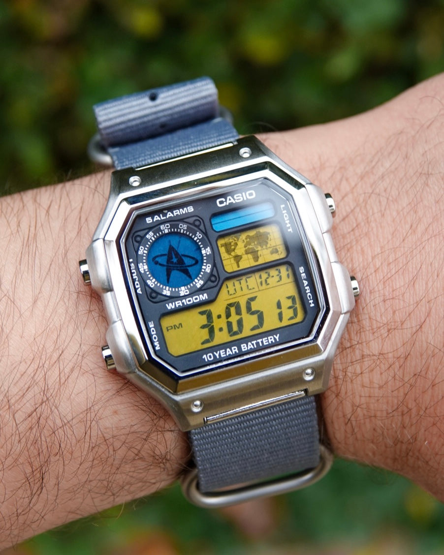 Enterprise Royale Metal AE-1200 - Modified Casio Watch