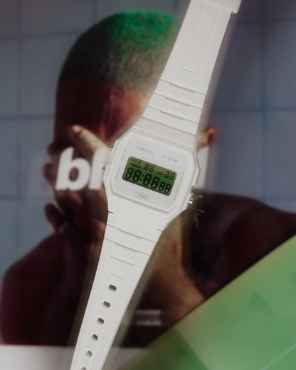 White Ferrari F-91 - Modified Casio Watch
