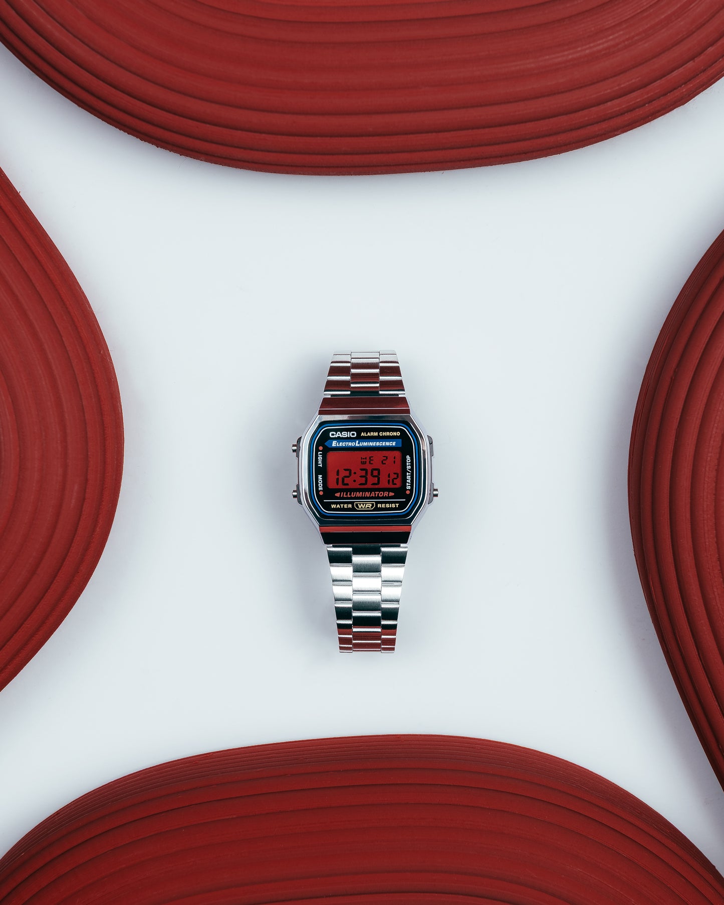 Retro Red A168 - Modified Casio Watch