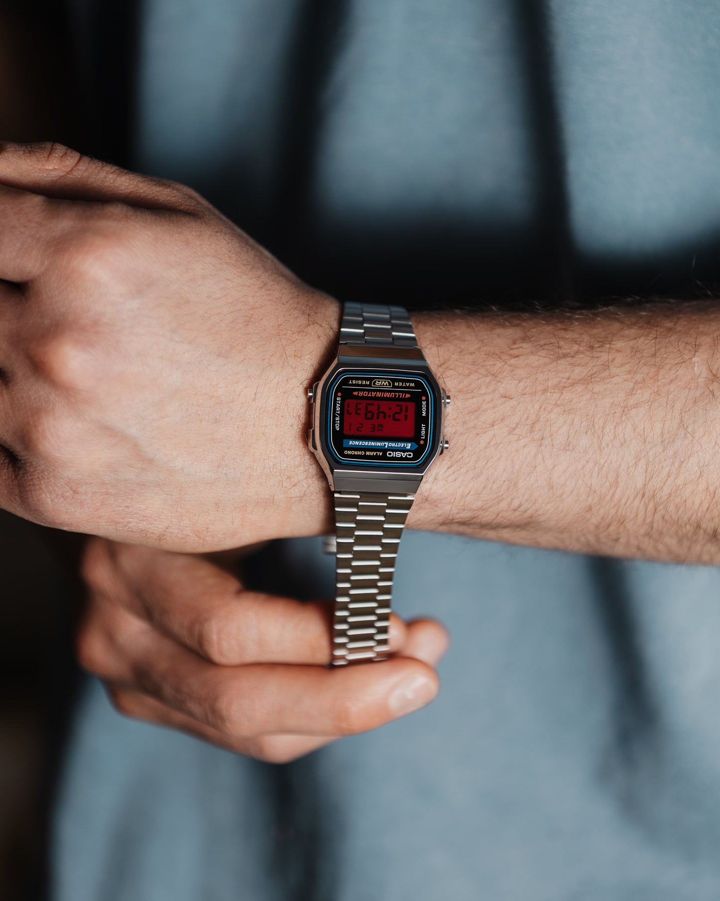 Retro Red A168 - Modified Casio Watch