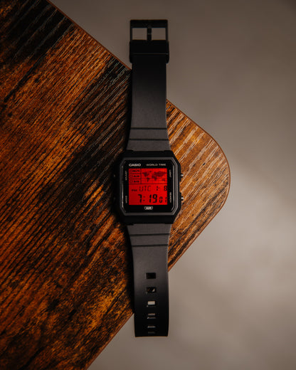 Shutter RED LF30 - Modifizierte Casio Uhr