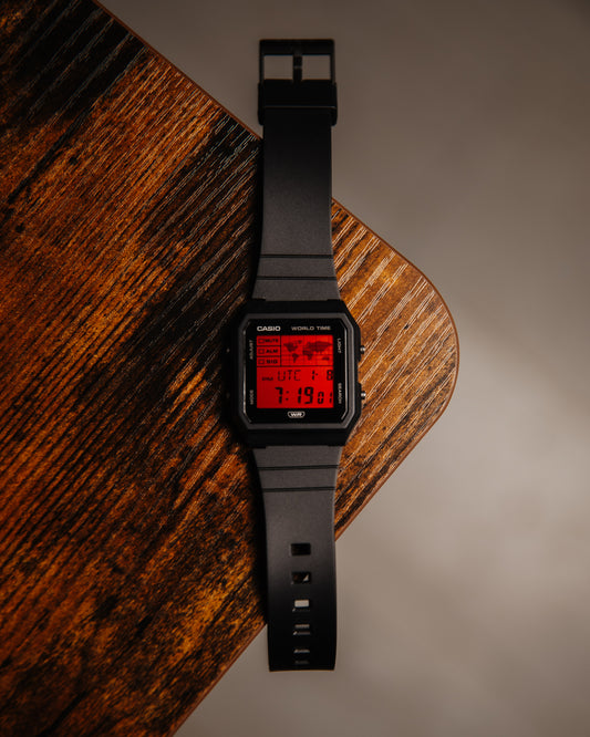 Shutter RED LF30 - Modified Casio Watch