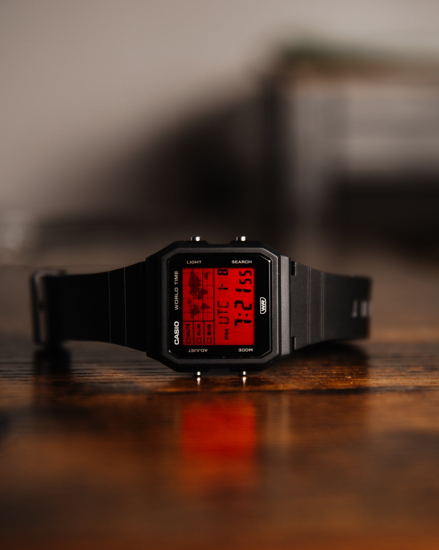 Shutter RED LF30 - Modifizierte Casio Uhr