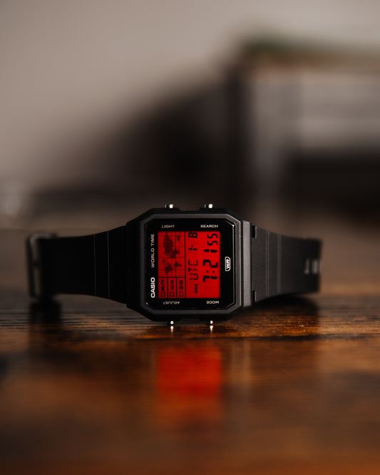 Shutter RED LF30 - Modified Casio Watch