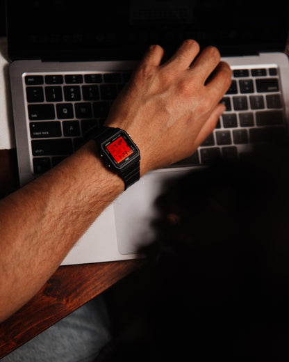 Shutter RED LF30 - Modifizierte Casio Uhr