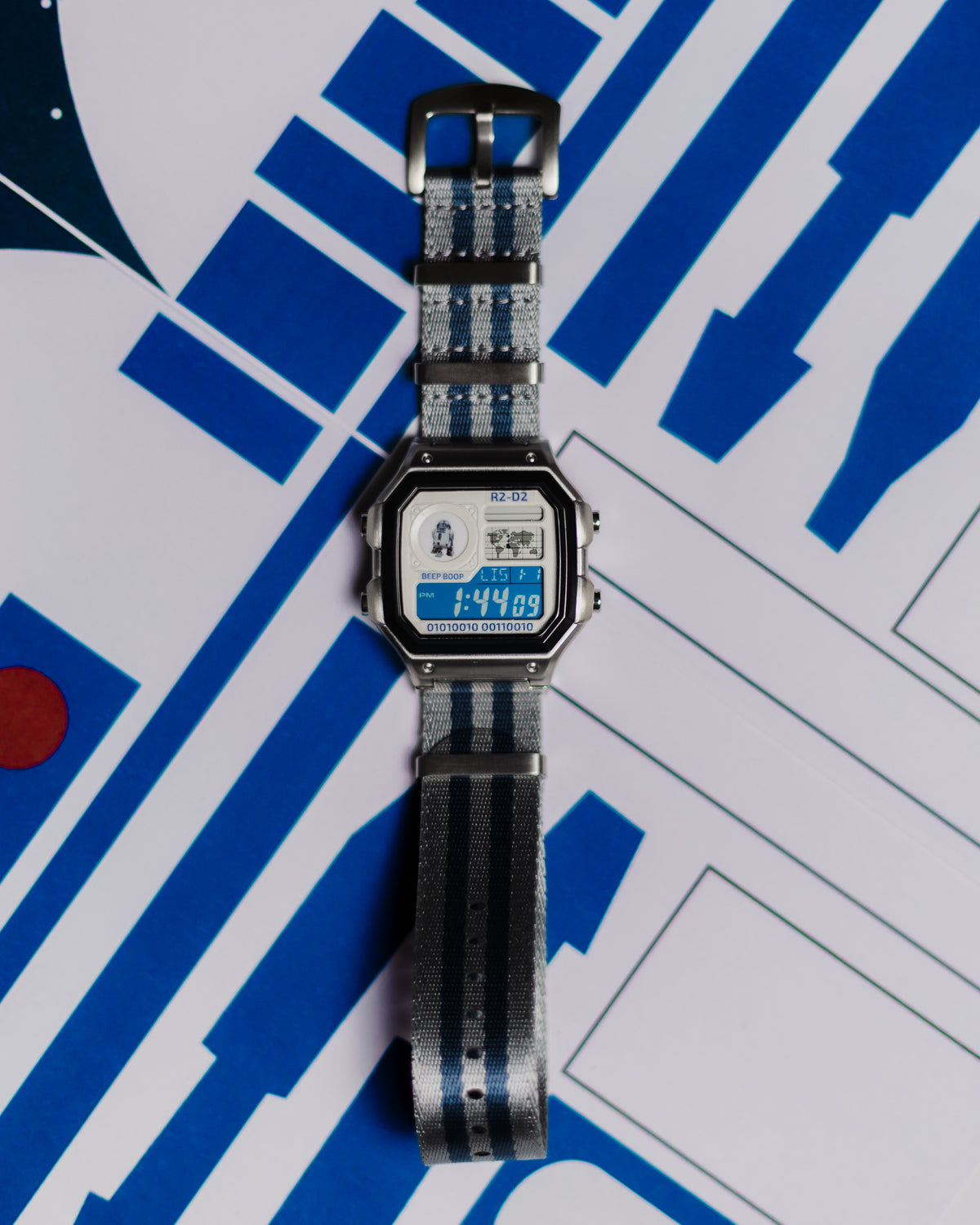 Casio R2 D2 R2D2 Royale AE-1200 - Modified Casio Watch – EON TIME
