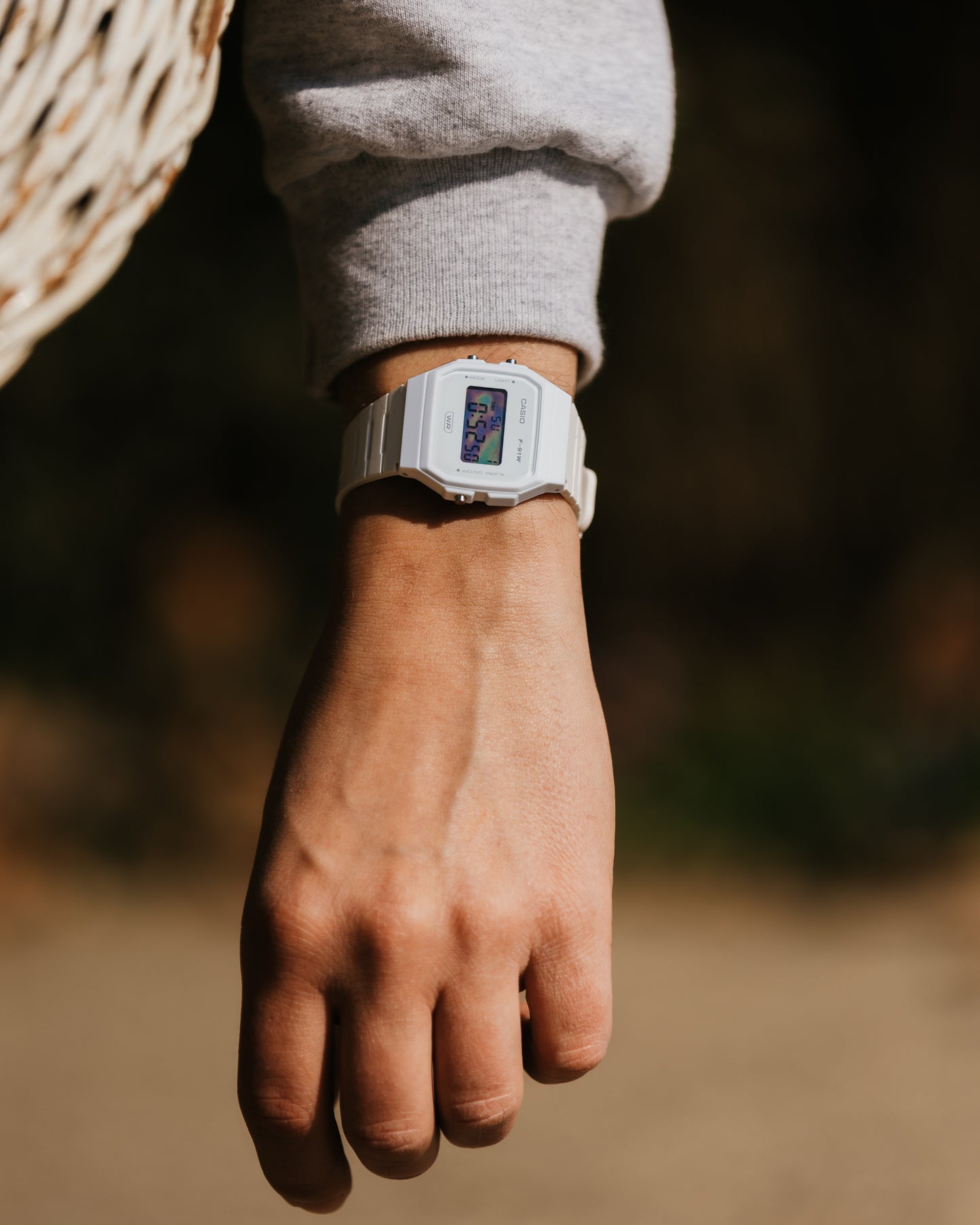 Bloomlight F-91 - Modified Casio Watch