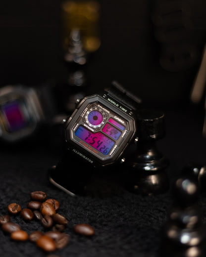 Crab Nebula Royale AE-1200 - Modified Casio Watch