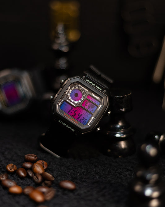 Crab Nebula Royale AE-1200 - Modified Casio Watch