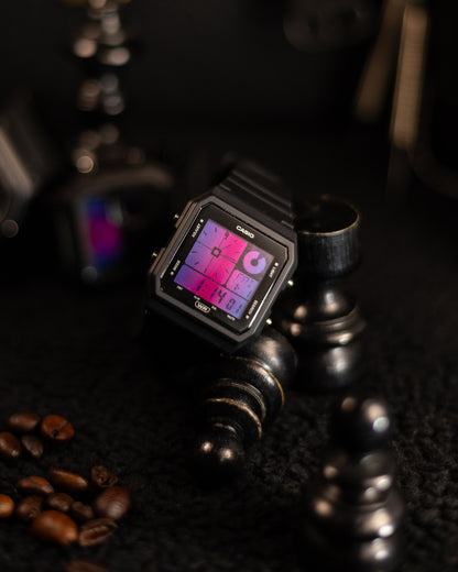 Crab Nebula LF-20W - Modified Casio Watch