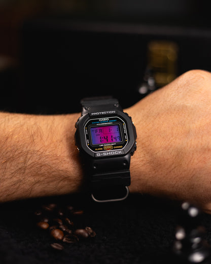 Crab Nebula DW-5600 - Modified Casio Watch