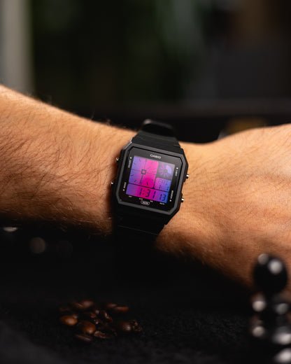 Crab Nebula LF-20W - Modified Casio Watch