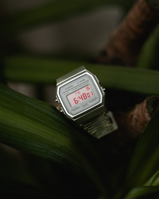 Strawberry Clear F-91W - Modified Casio Watch