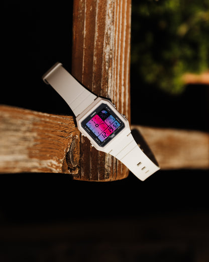 White Crab NebulaLF-20W - Modified Casio Watch