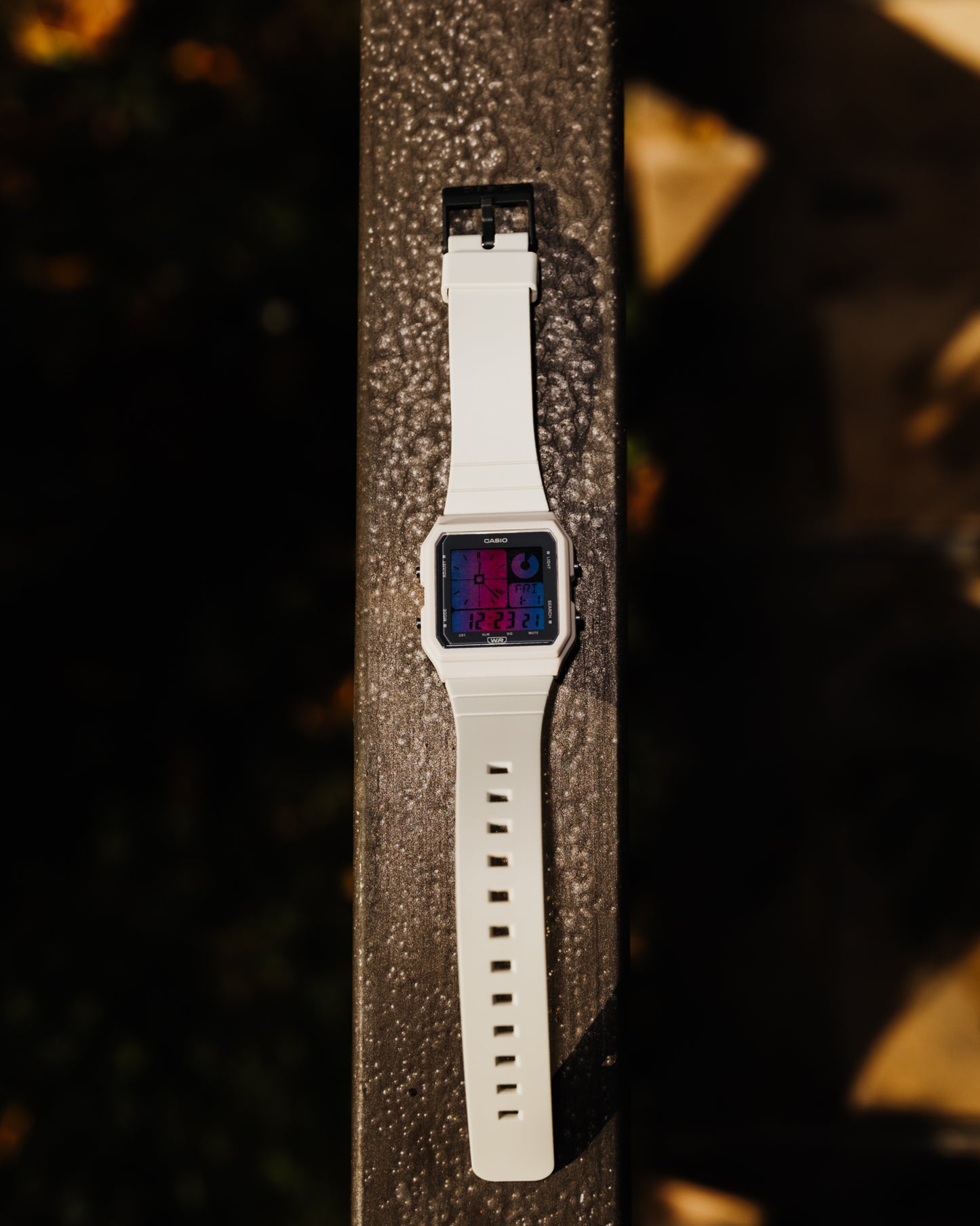White Crab NebulaLF-20W - Modified Casio Watch