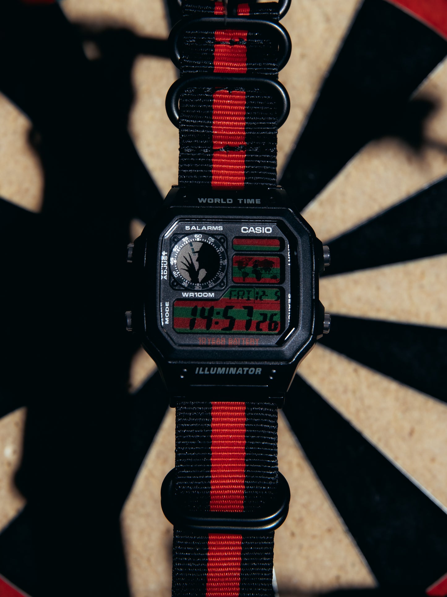 Freddy Krueger Royale AE-1200 - Modified Casio Watch