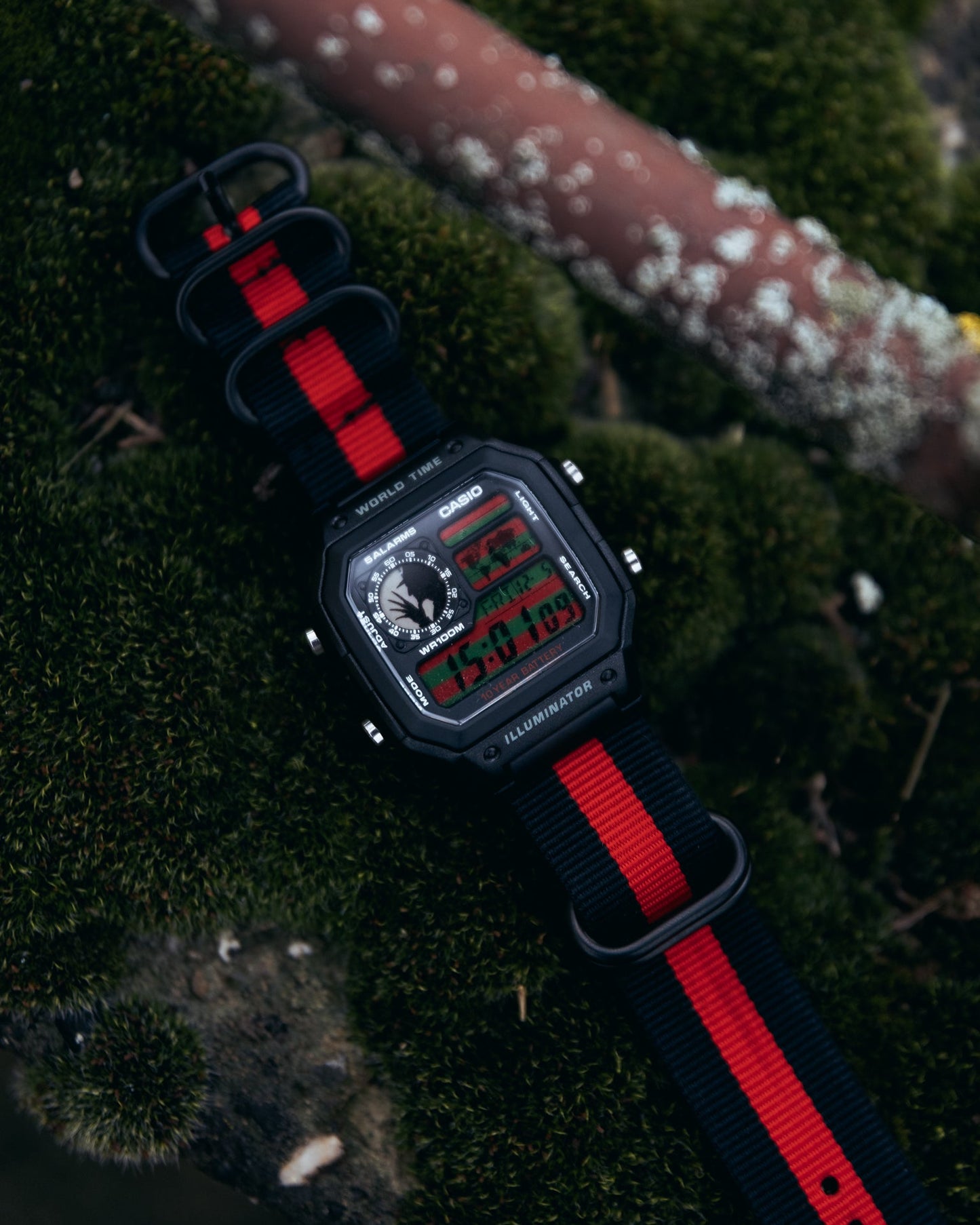 Freddy Krueger Royale AE-1200 - Modified Casio Watch