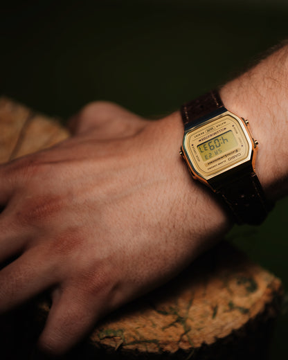 Racing Gold A168 - Modified Casio Watch