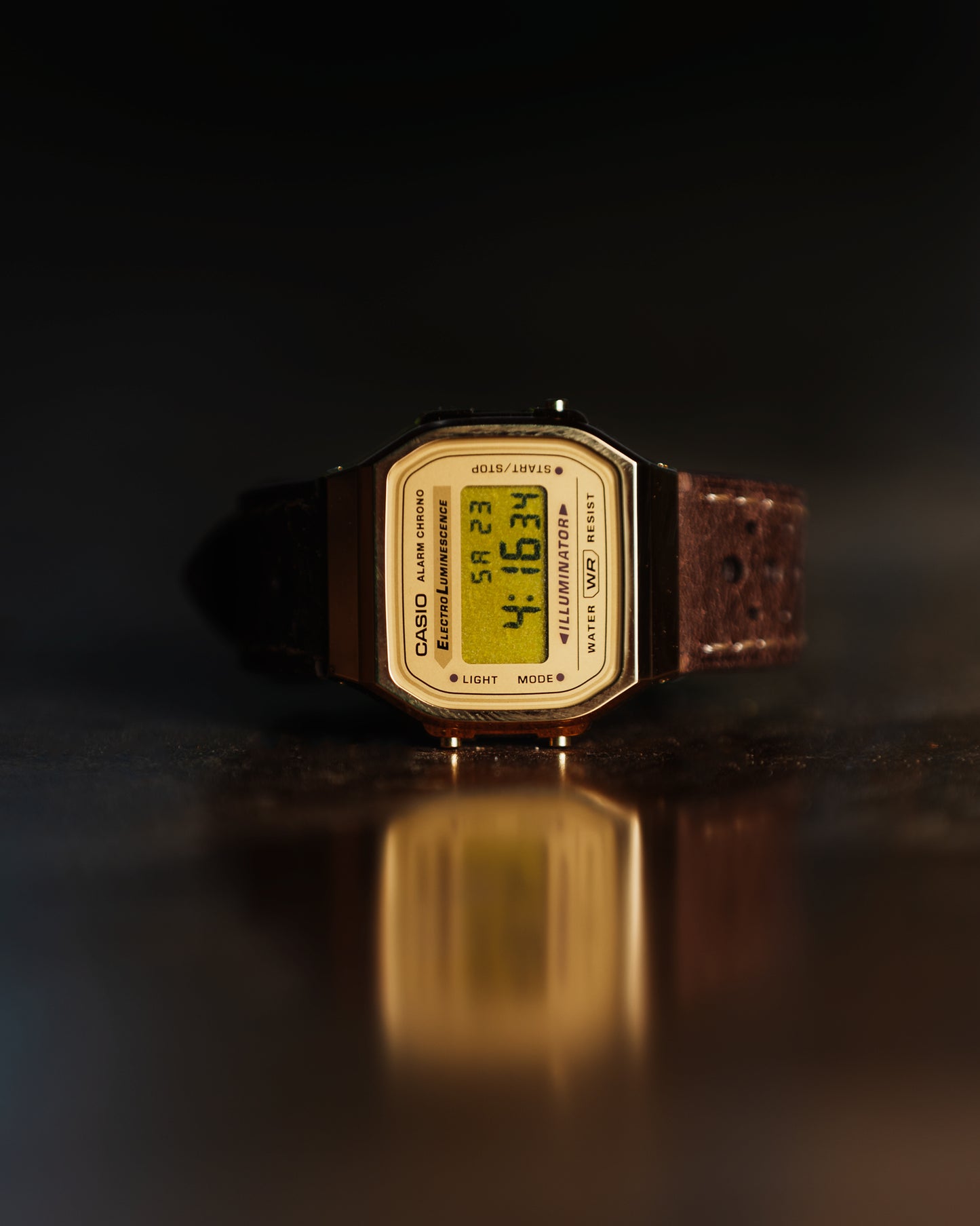 Racing Gold A168 - Modified Casio Watch