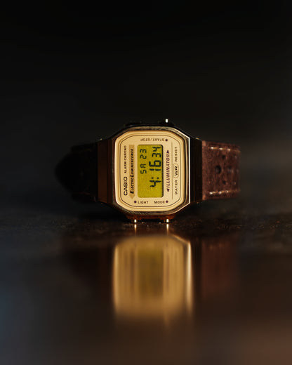 Racing Gold A168 - Modified Casio Watch