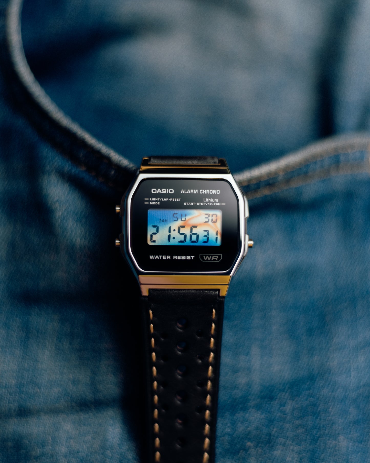 Texas Blue A158 - Modified Casio Watch