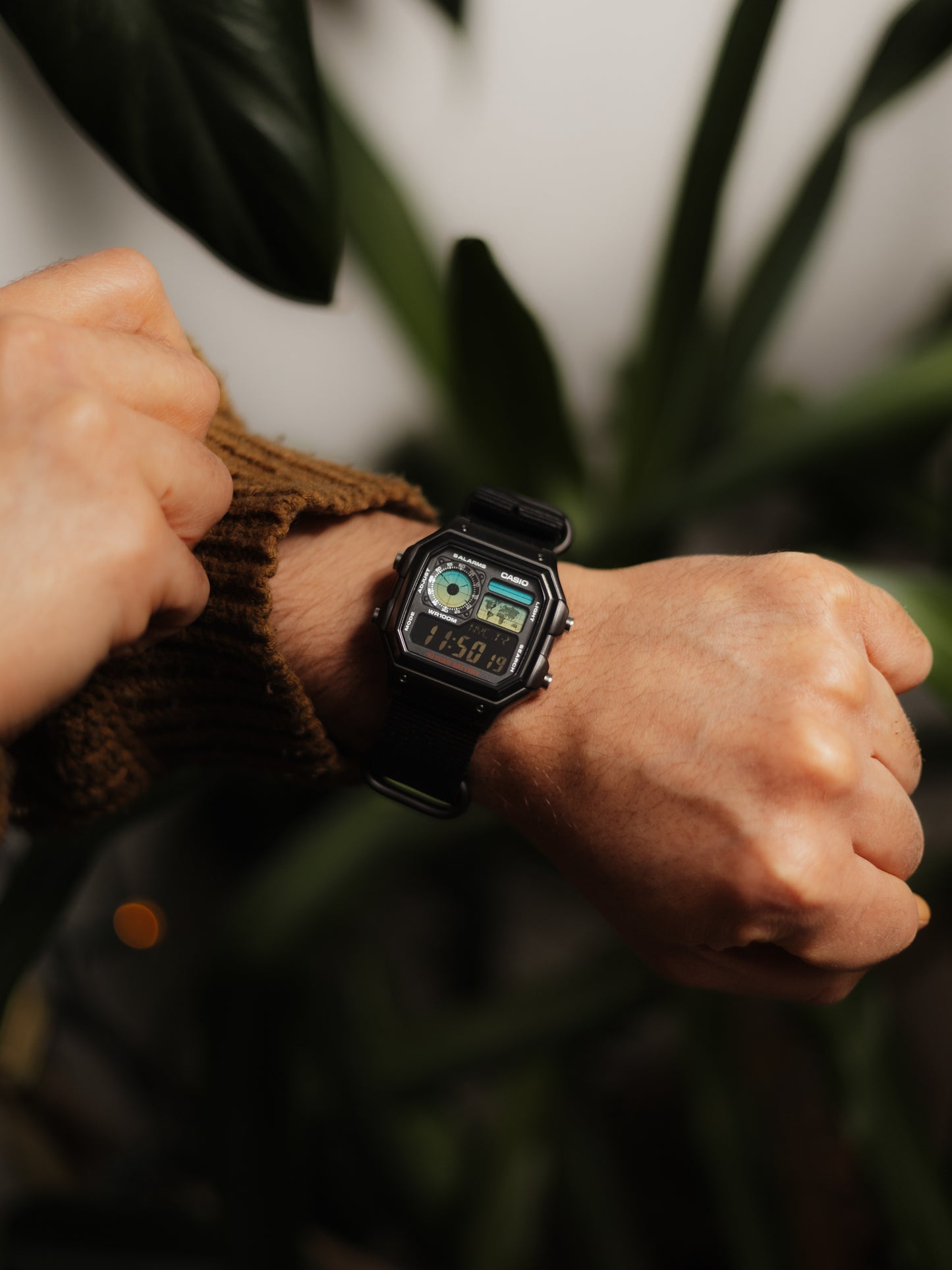 Metal Forest Royale AE-1200 - Modified Casio Watch
