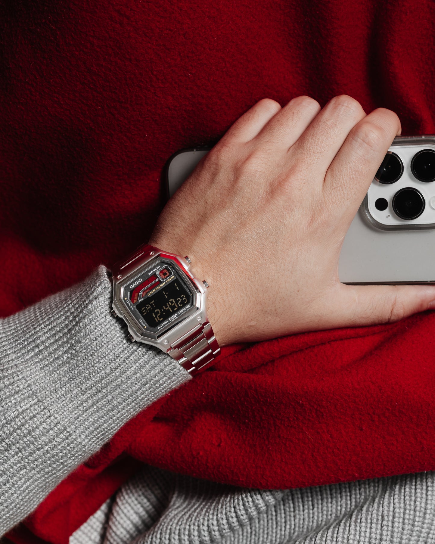 Redline Full Metal WS-1600 - Modified Casio Watch