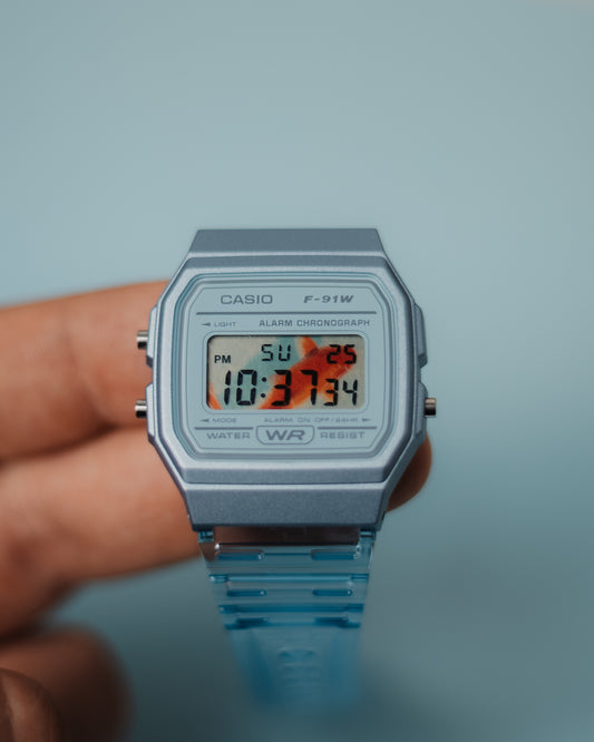 Koi aquarium F91 - Modified Casio Watch