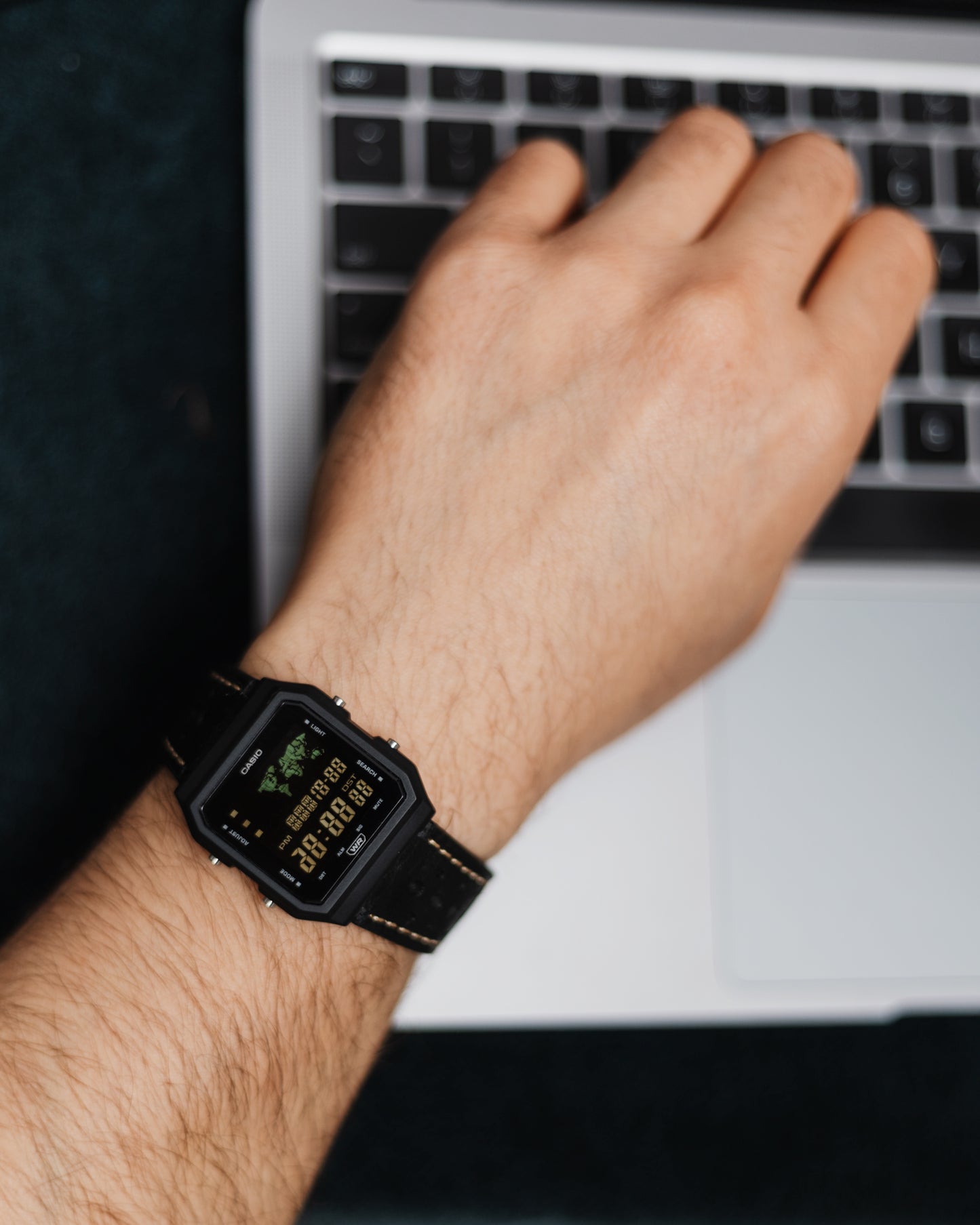 Dark Knight LF-30W - Modified Casio Watch