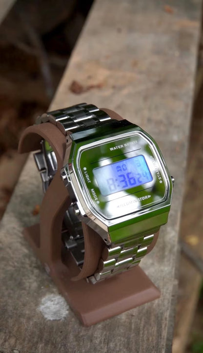 Mirror Chameleon A168 - Modified Casio Watch