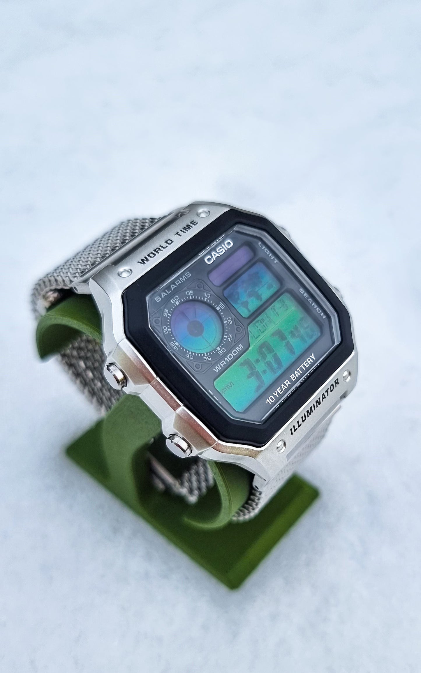 Metal King Mesh AE-1200 - Modified Casio Watch