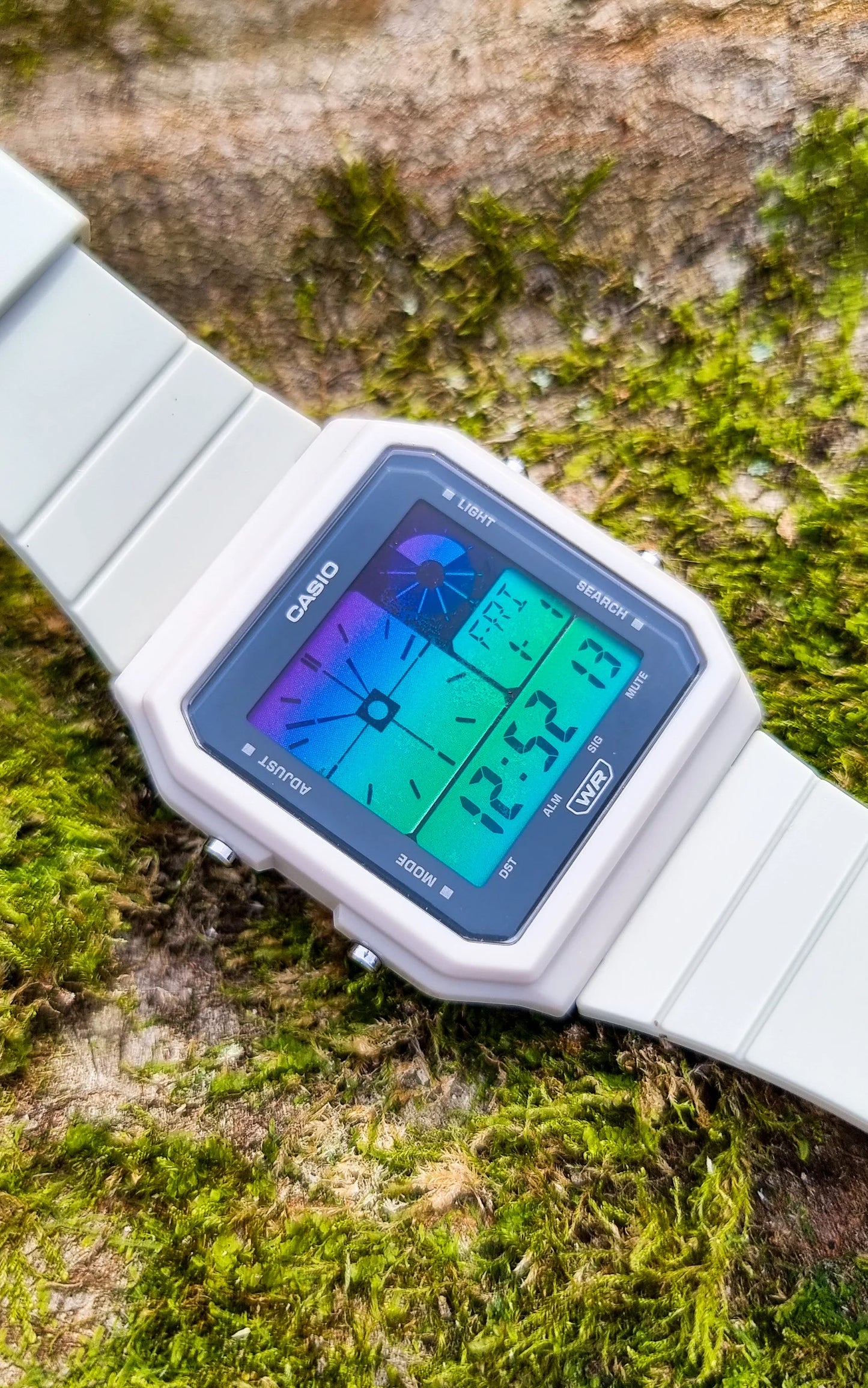 Galaxy Timer LF-20W White - Modified Casio Watch