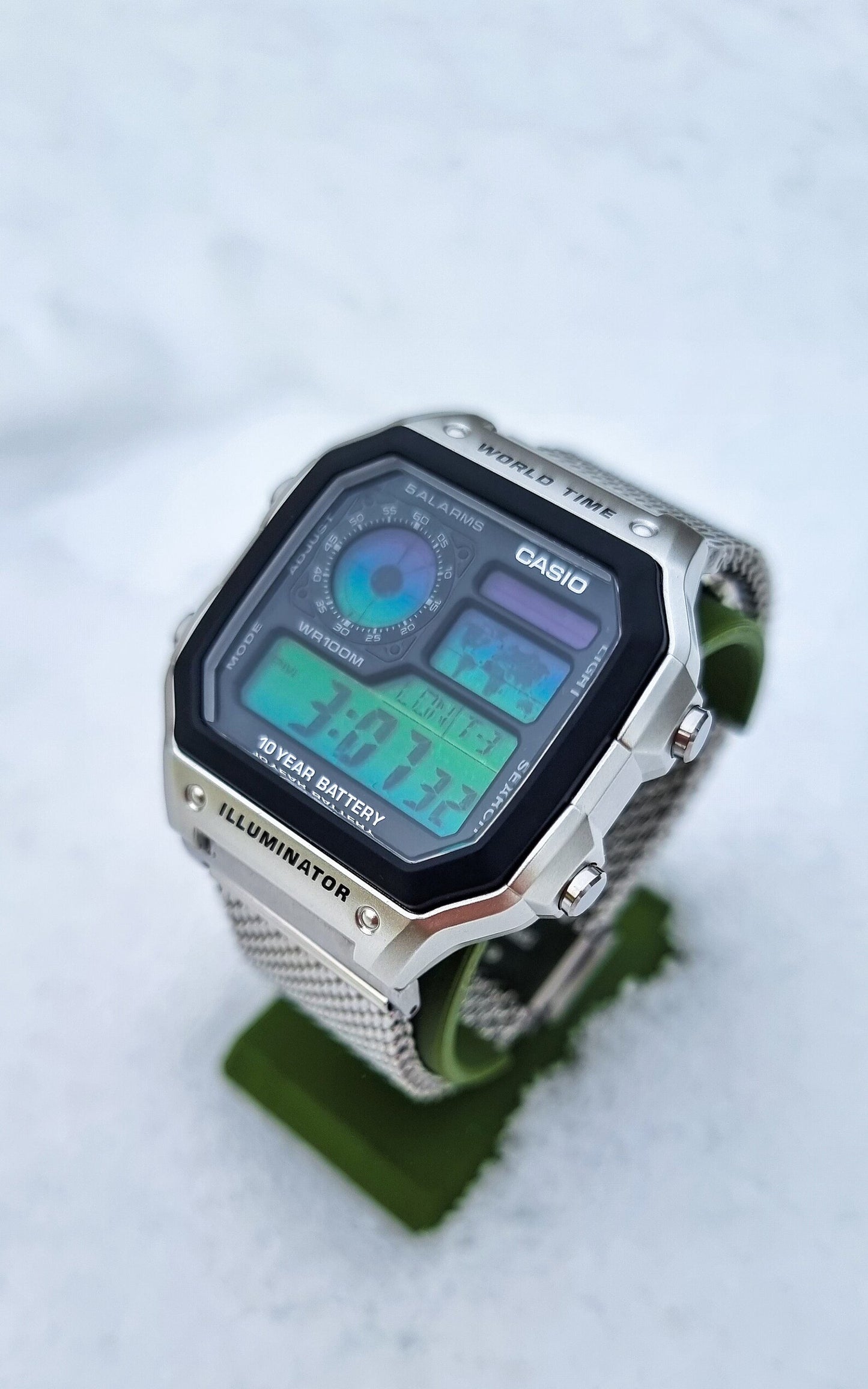 Metal King Mesh AE-1200 - Modified Casio Watch