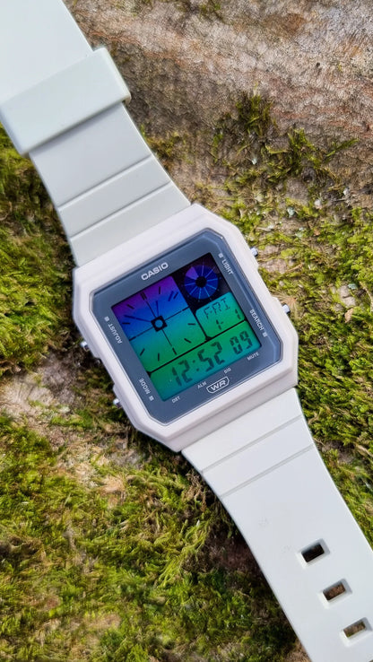 Galaxy Timer LF-20W White - Modified Casio Watch