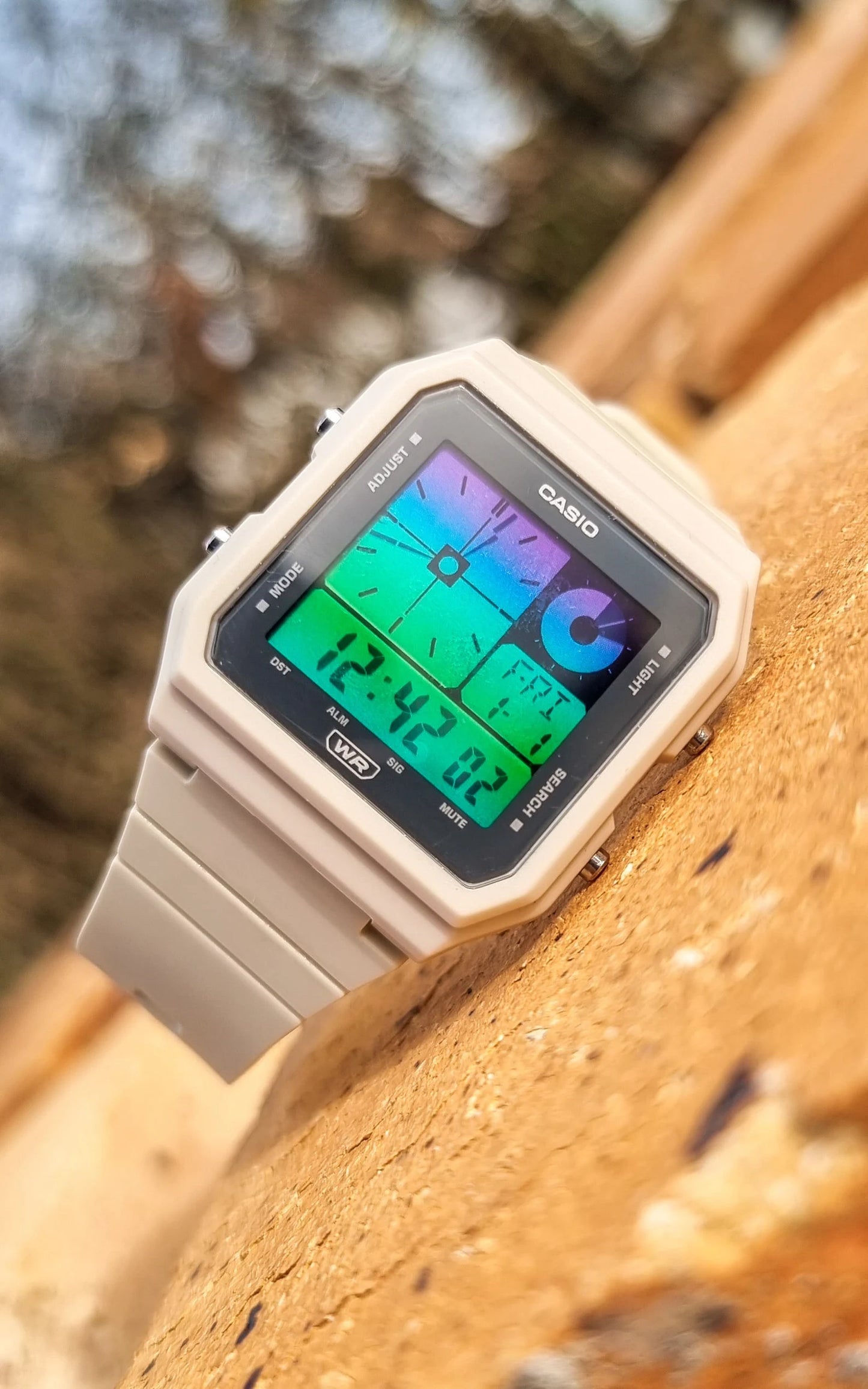 Galaxy Timer LF-20W White - Modified Casio Watch