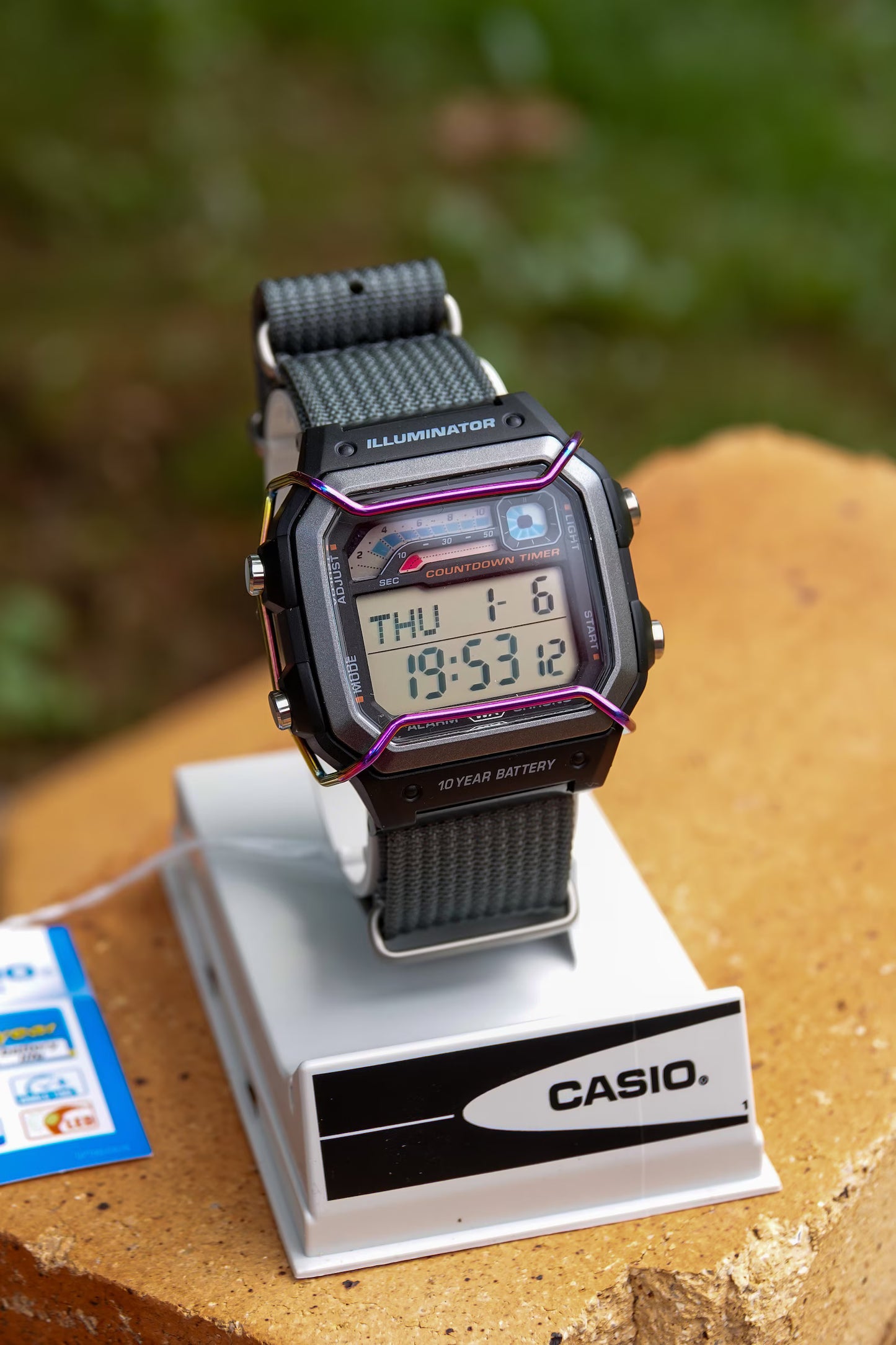 Reactor 01 WS-1600 - Modified Casio Watch