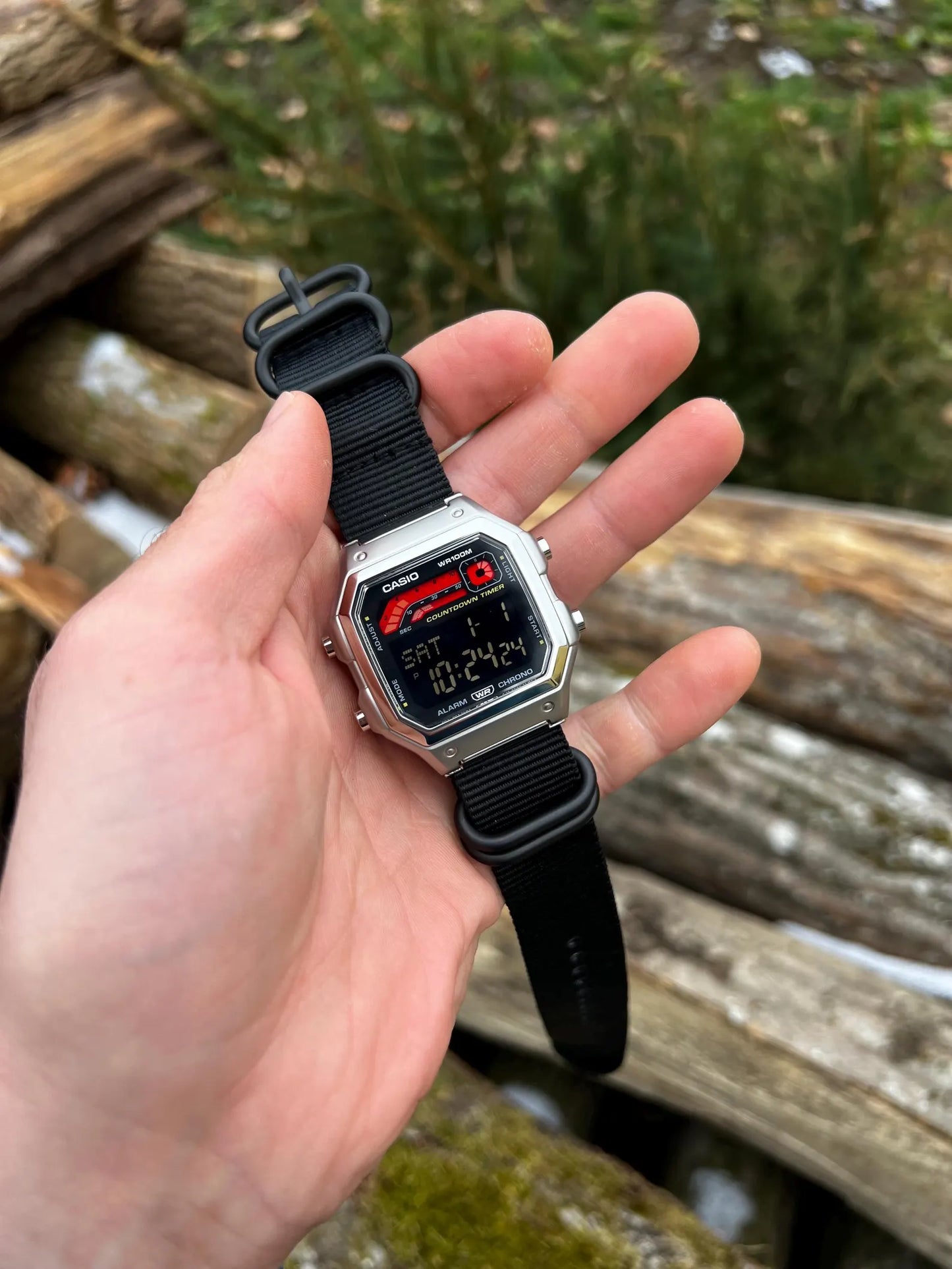 Redline Metal WS-1600 - Modified Casio Watch